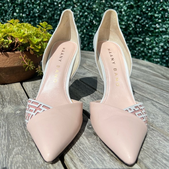 Women’s Pump Haany Bano Designer Luxury Italian Leather *FREE Kate Spade wallet - Picture 4 of 7